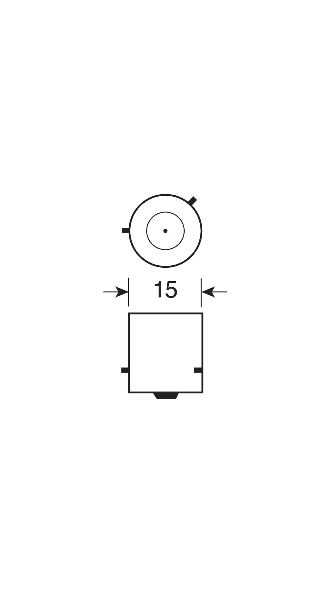 12V Original Line - PY21W - 21W - BAU15s quantità: 10, vista 2