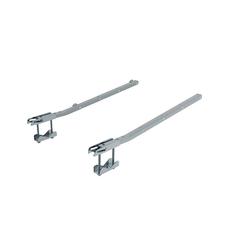 Stendibiancheria pieghevole da muro in acciaio zincato - cm.58x3x1,5 - 1 cp