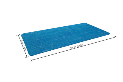 Telo termico di copertura con piscina rettangolare "Steel Frame" - per piscine cm 404/412x201 (art 58240/58228)
