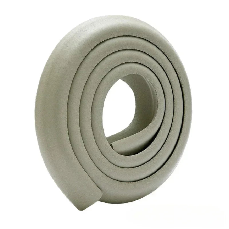 2M Baby Proofing Edge Corner Protector Strip Soft NBR Foam Padding Safety Corner Edge Bumper Guards for Fireplace Table Cabinet