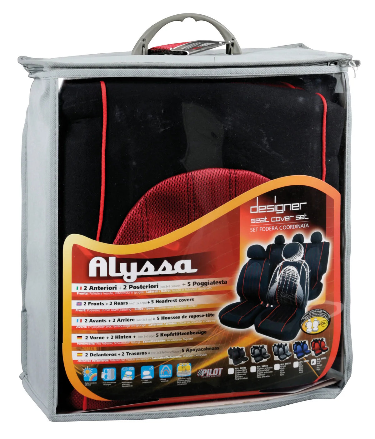 La confezione di Alissa, set fodere coordinate
