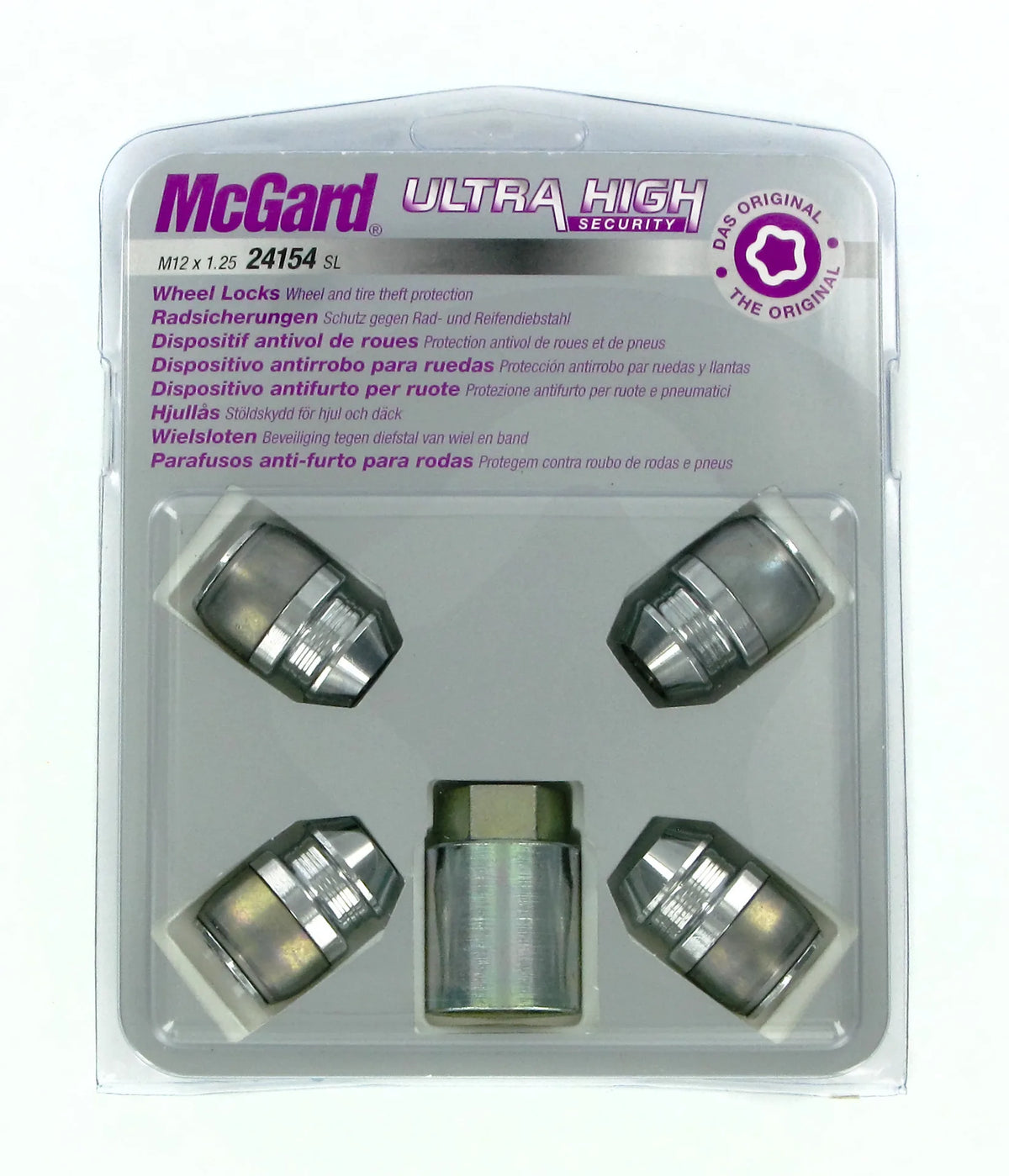 La confezione di Dadi conici, kit 4 pz - Ultra High Security