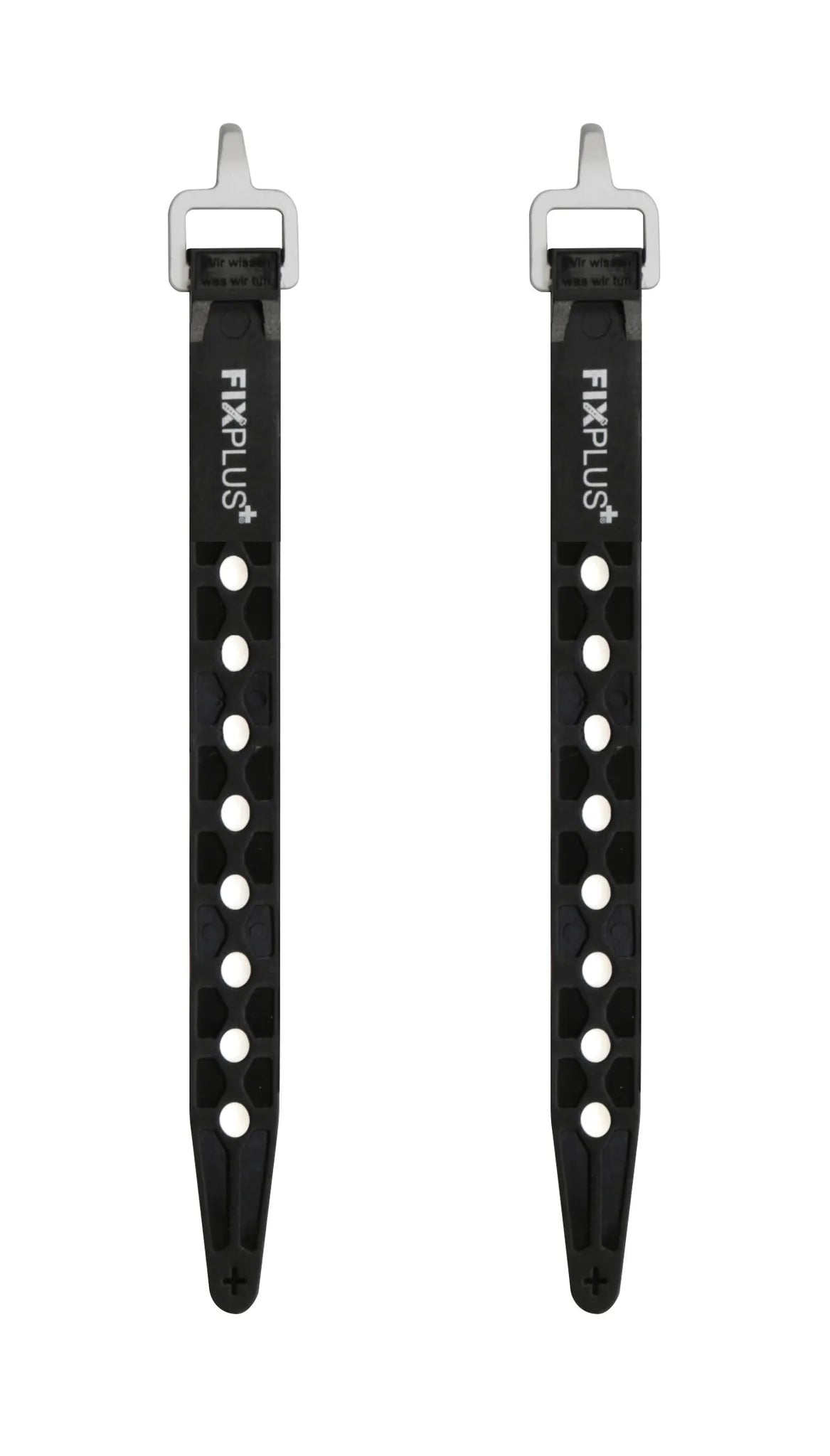 FixPlus Nano, cinghia elastica di fissaggio, 2 pz - 1,25 x — versatile: auto, moto, camion, camper, sport, bricolage e…
