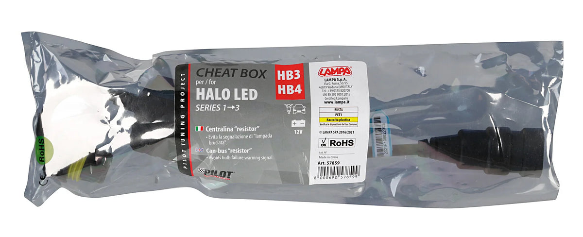 La confezione di Halo Led Serie 1/3 - Cheat box 12V, vista 3