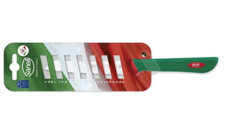 Coltello Pomodoro/pane Cm 12 Premana MARCA SANELLI.