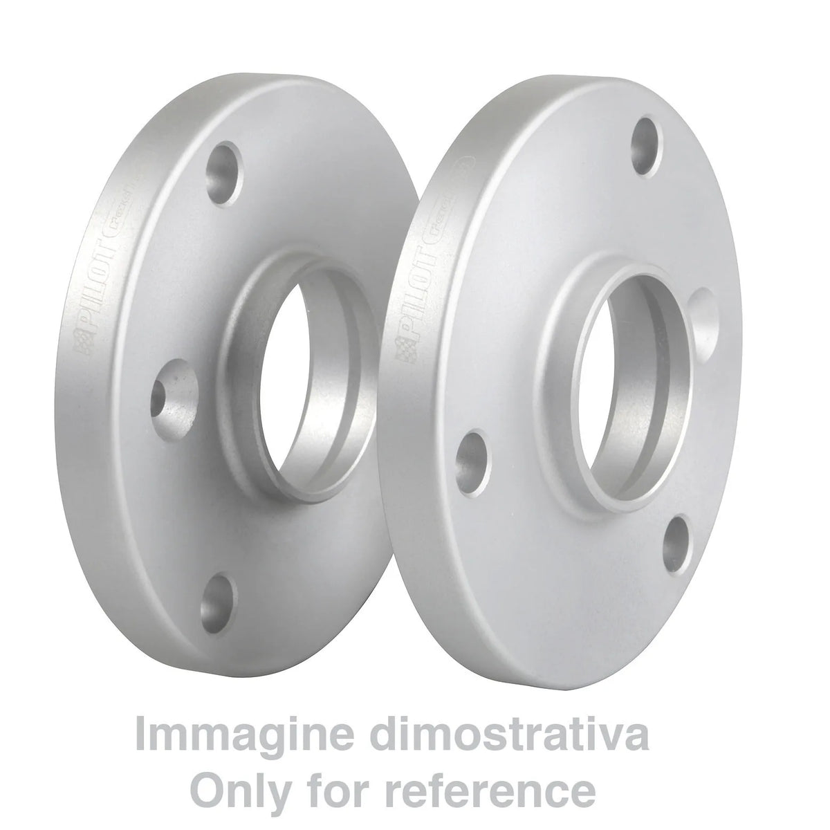Kit 2 Distanziali - 20 mm su fondo bianco