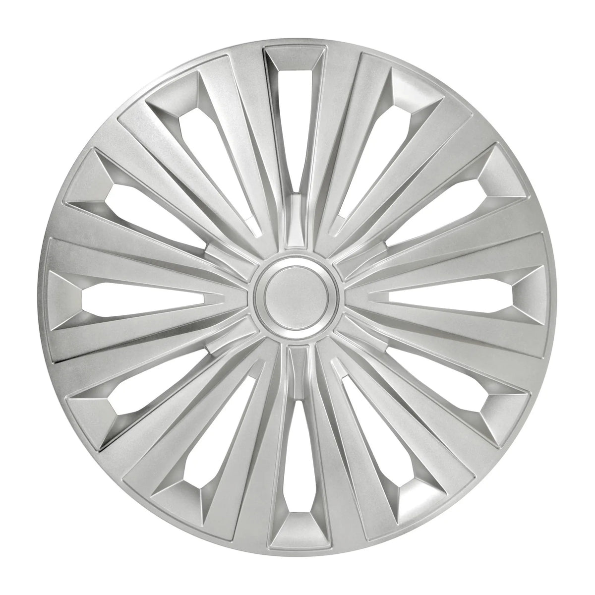 Multi Silver - Set 4 copricerchi - Ø — set 4 copricerchi In ABS, verniciatura doppio strato