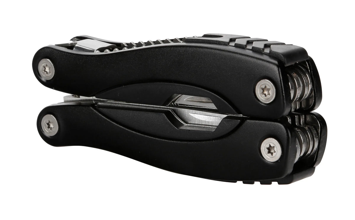 Pliers 16 in 1, pinze tascabili multifunzione, espositore — in acciaio inox