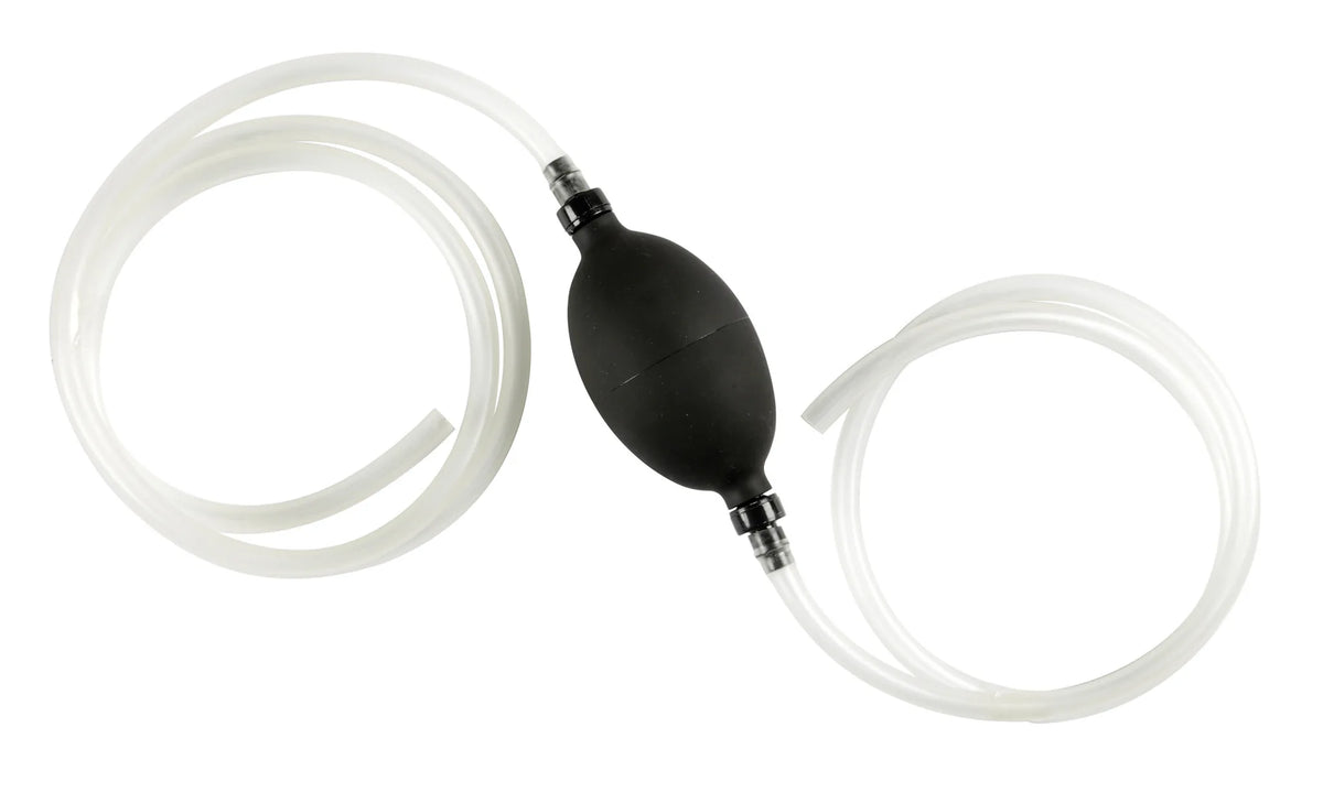 Pompa a sifone professionale — tubo 180 cm. Resistente alla benzina ed ai prodotti chimici
