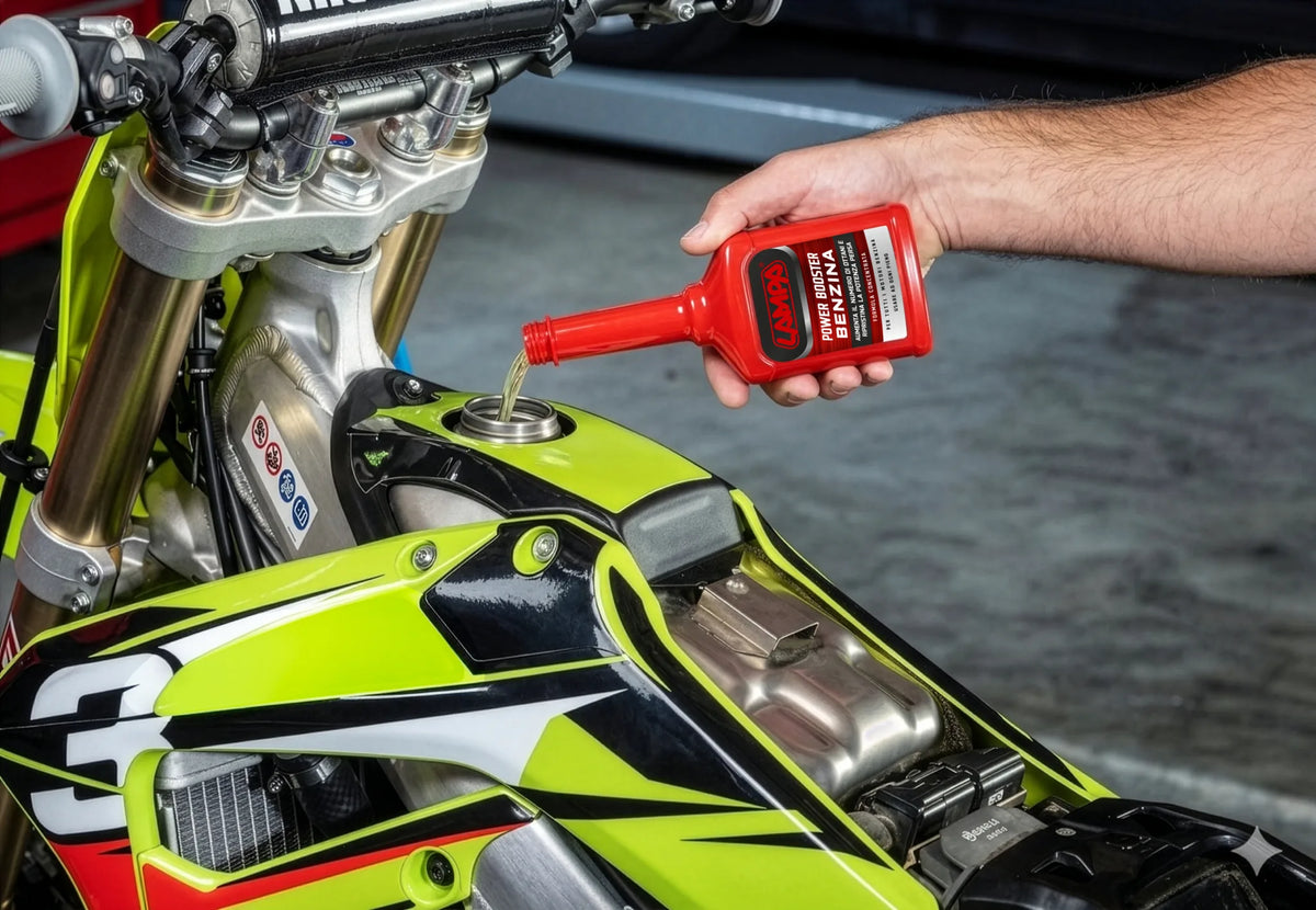 Power booster benzina - 250 ml montato sul veicolo