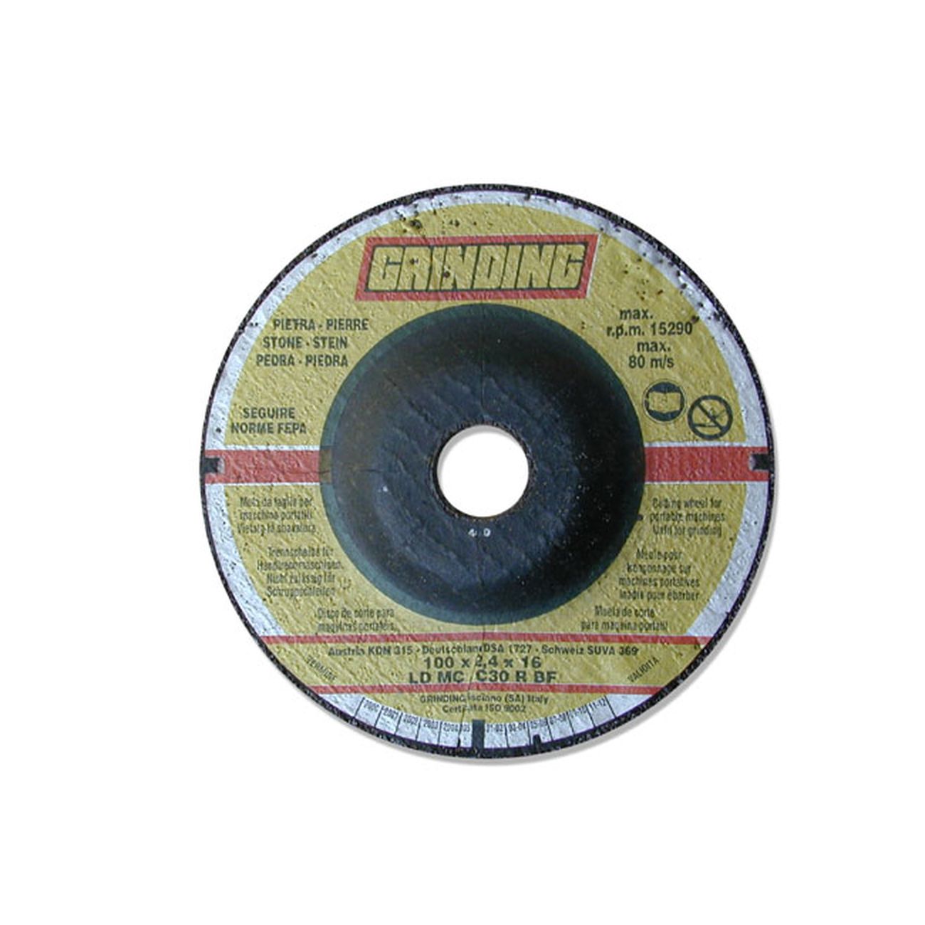 Disco Grinding Marmo 115X3,2X22 Dt Ld Mc