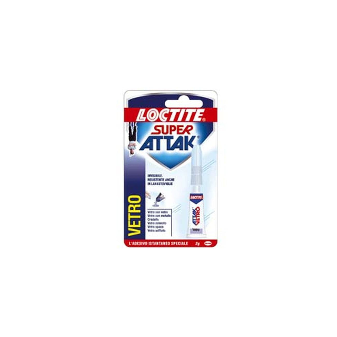 Super attak vetro gr.3 LOCTITE - 24 bl