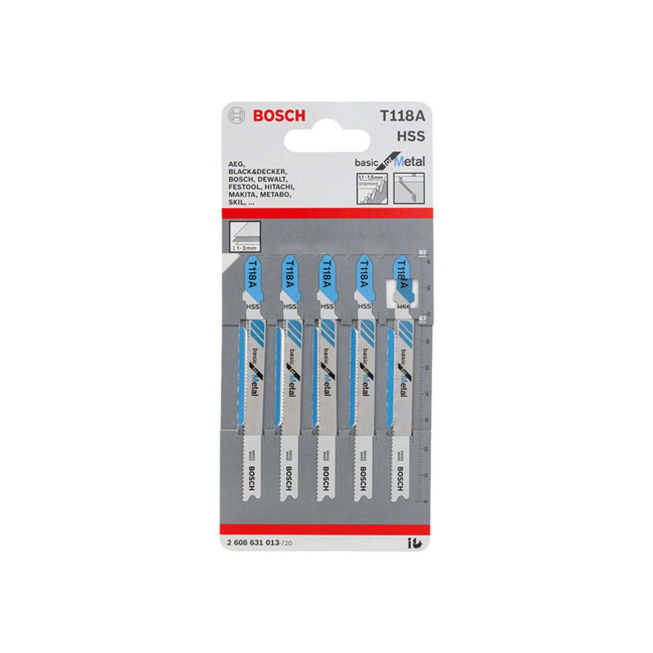 Lame Seghetto Altern. T 118 A 5Pz