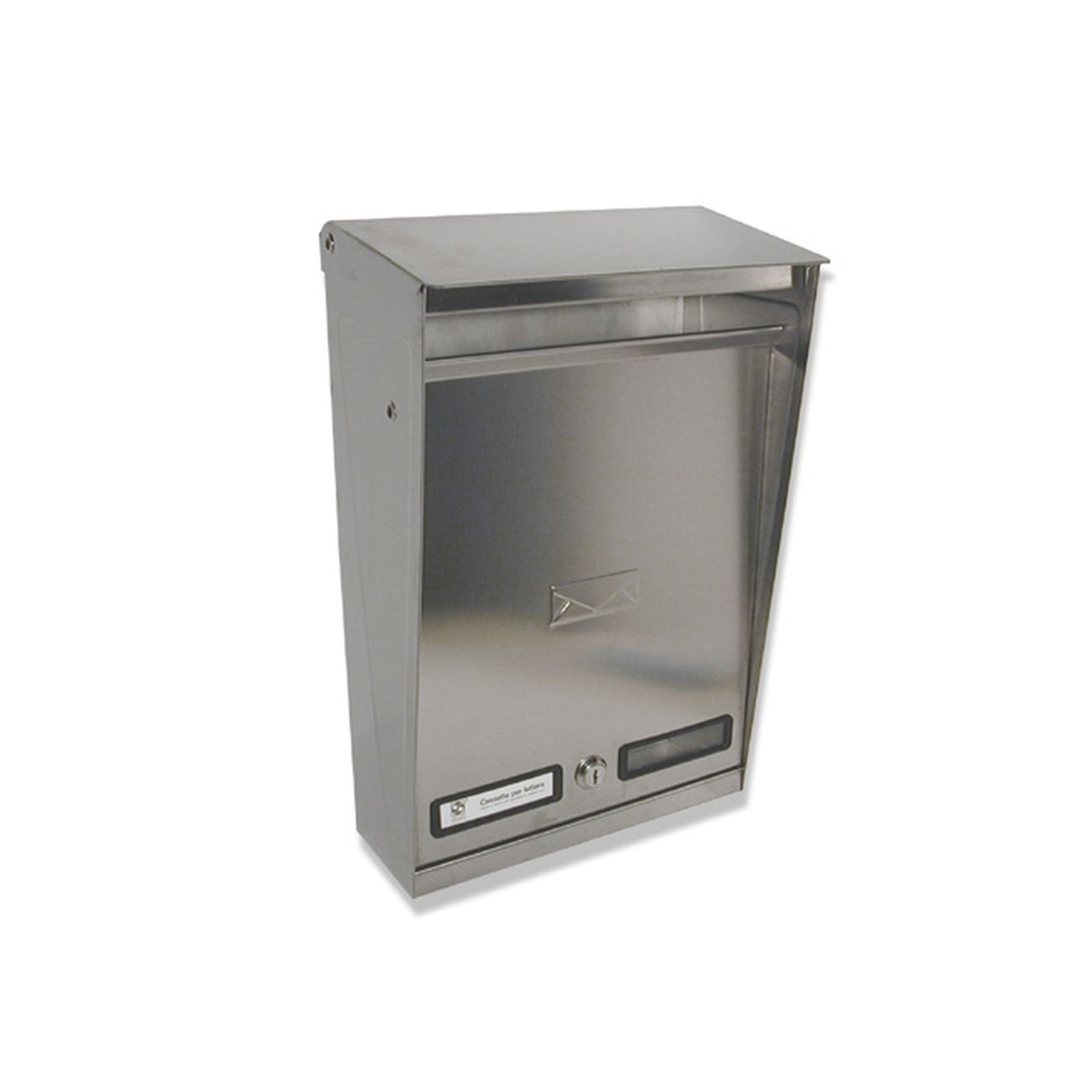 Cassetta Da Posta Inox Portariv. Dim.220X325X75