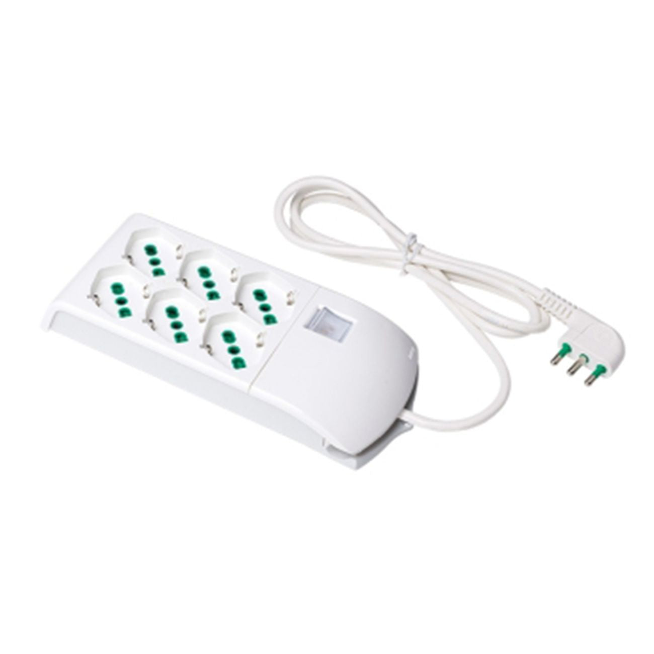 Prolunga Multipresa 3X1 6 P.+Int.410300