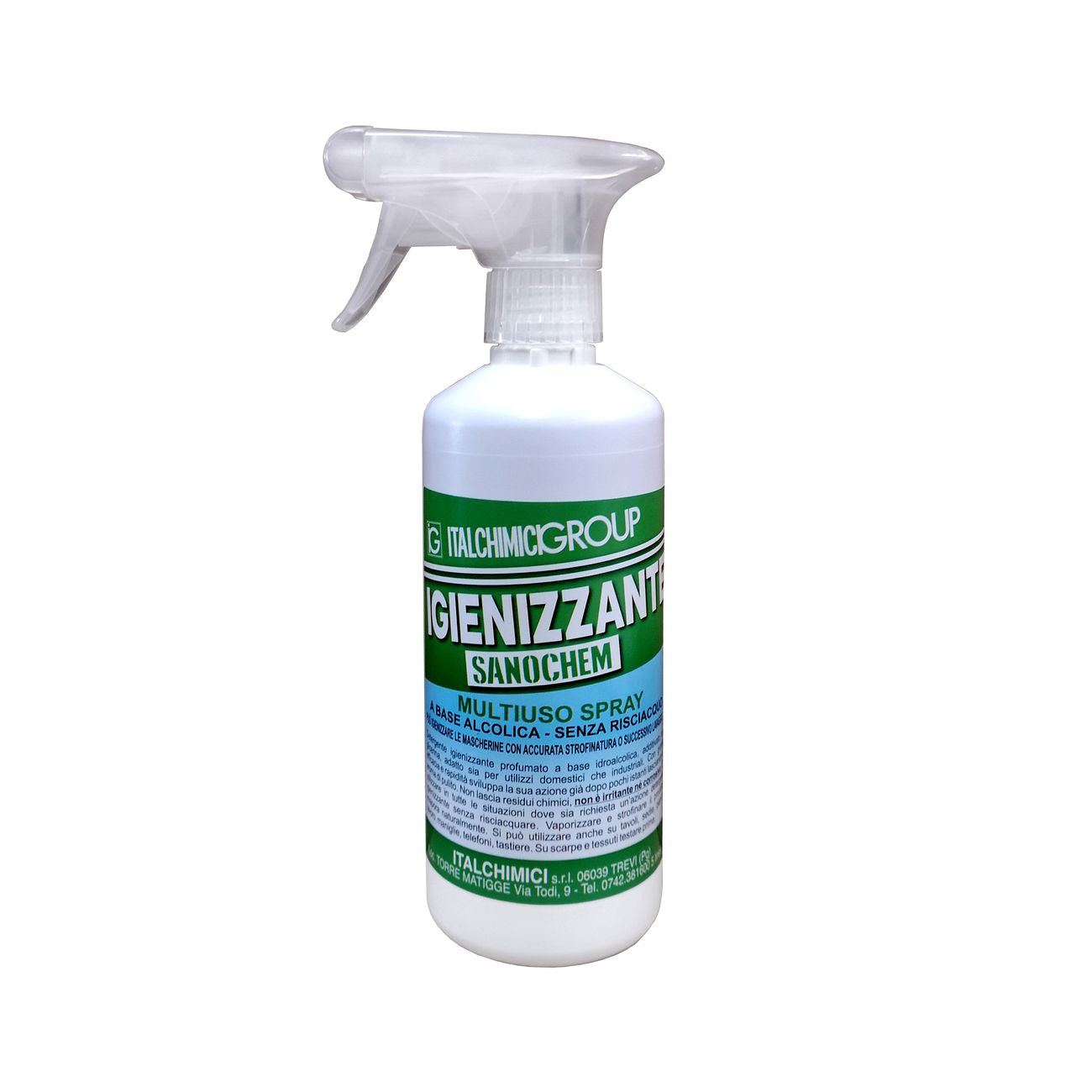 Igienizzante sanochem spray 500ml multiuso