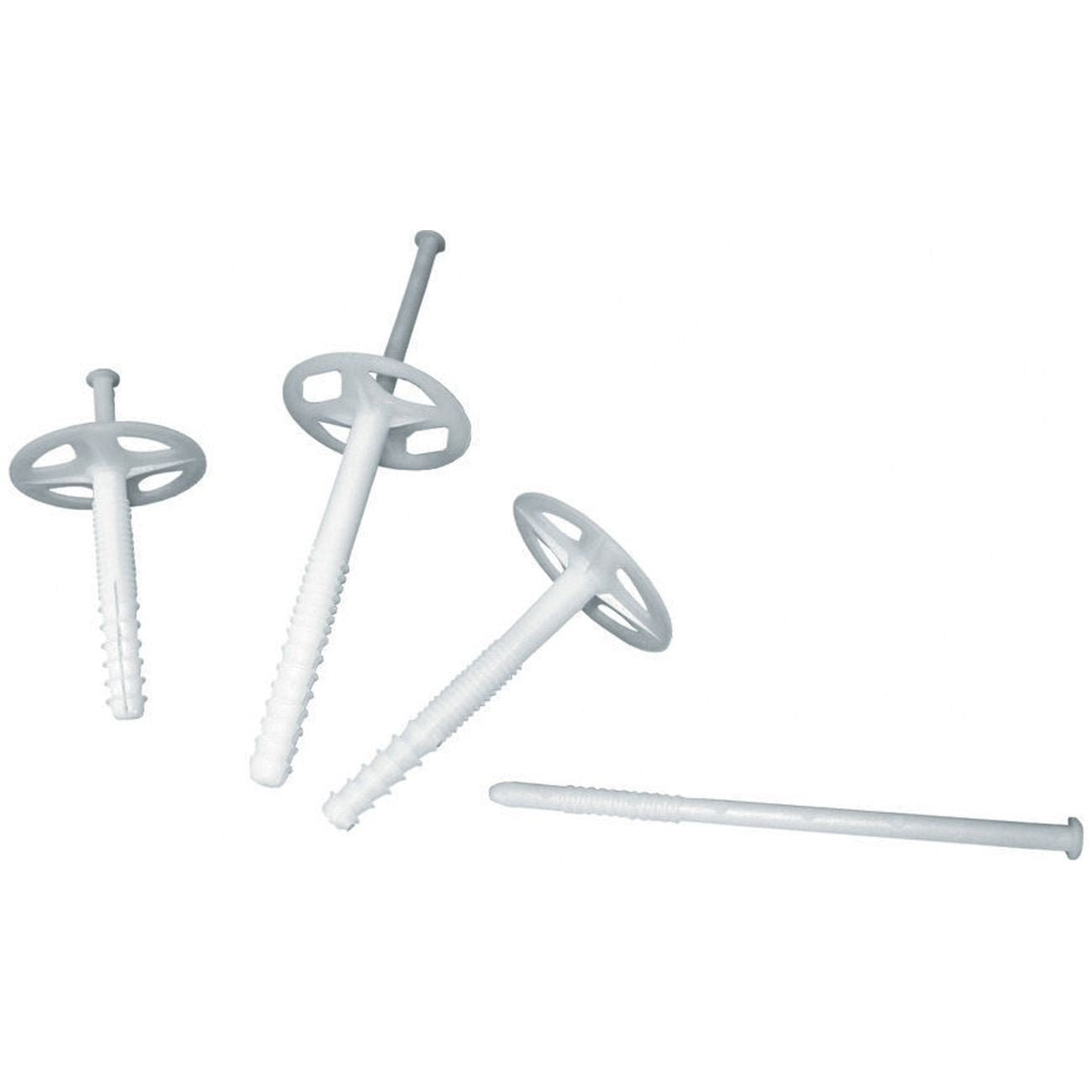 Tassello nylon bianco xcappotto c/chiodo mm.90 - 250 pz