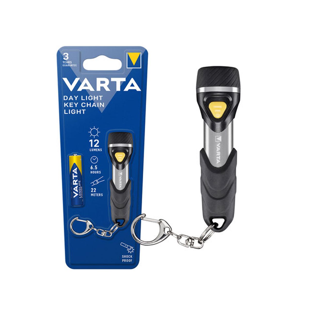 Torcia Varta Led Minidaylight+1Aaac/Pile