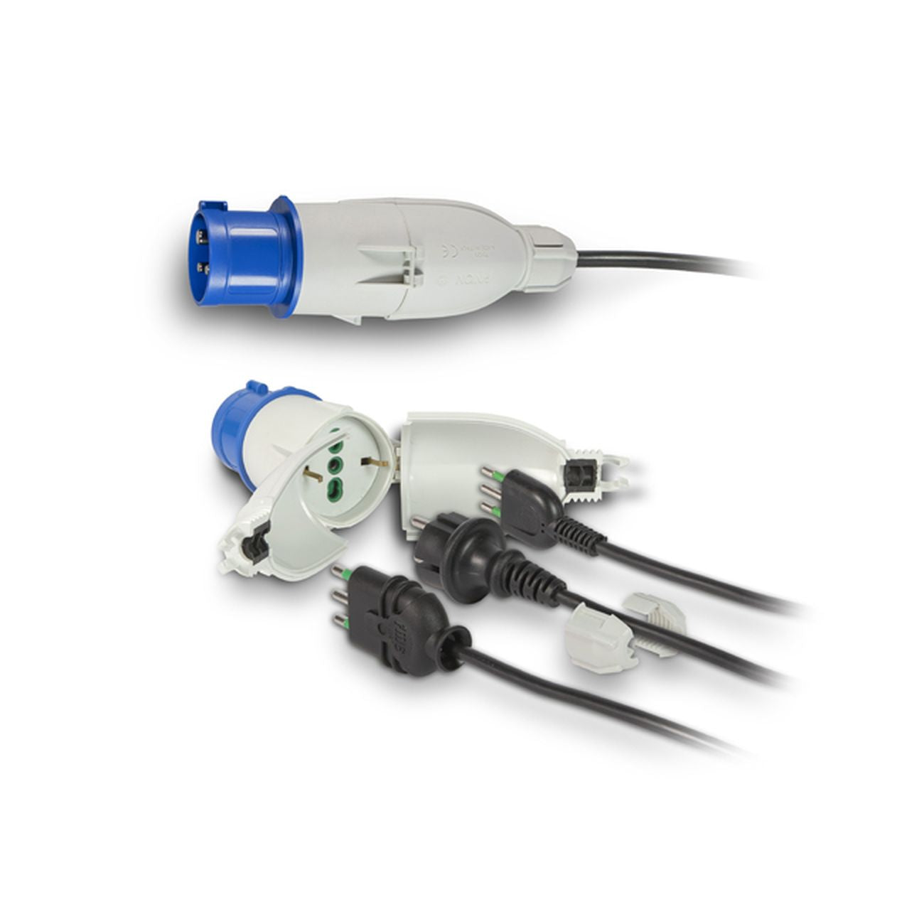 Convertispina 2P+T 16A 250V 73020