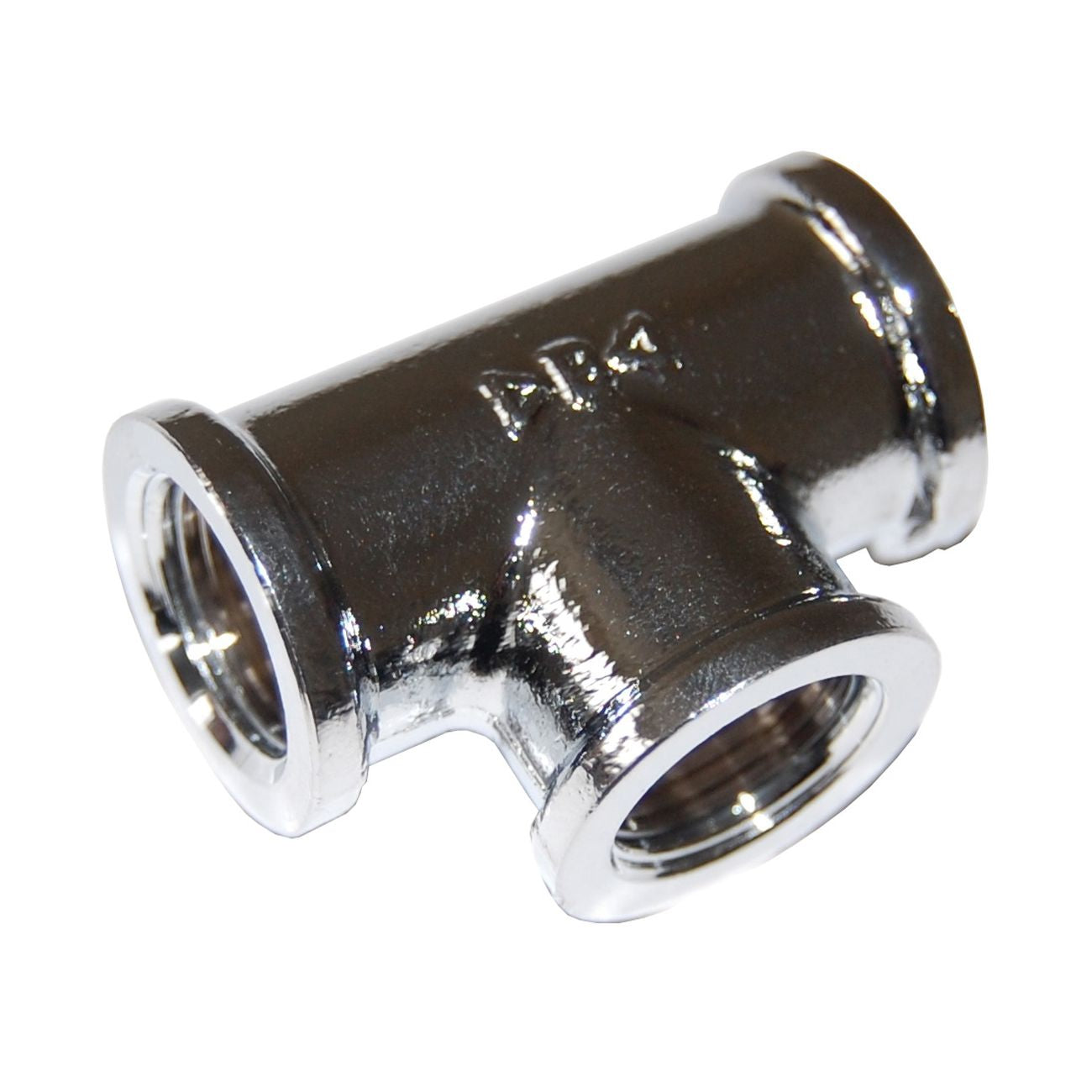 Idraulica - tee art.130 o.cr. gr.1/2 - 10 pz