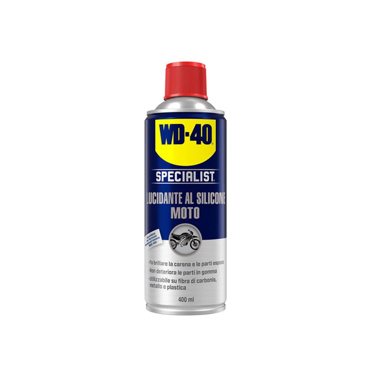 Wd-40 Moto Lucidante Al Silicone Ml 400
