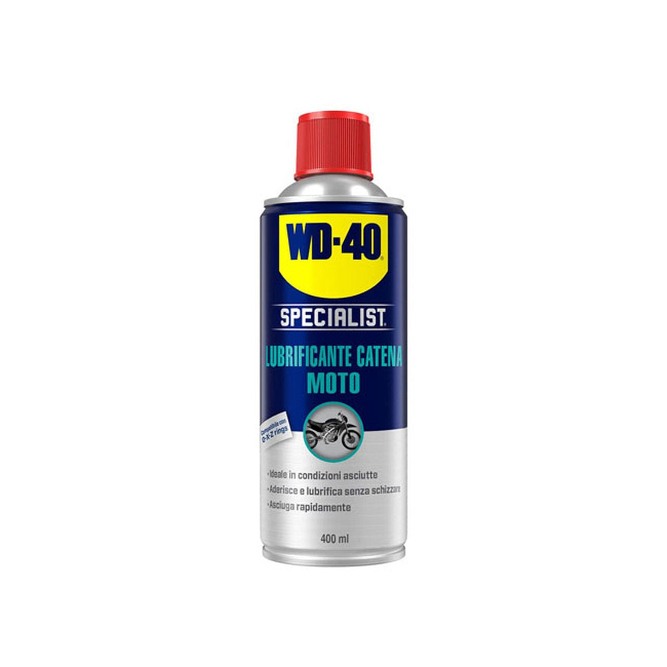 Wd-40 Moto Lubrif.Catena Asciutte Ml 400