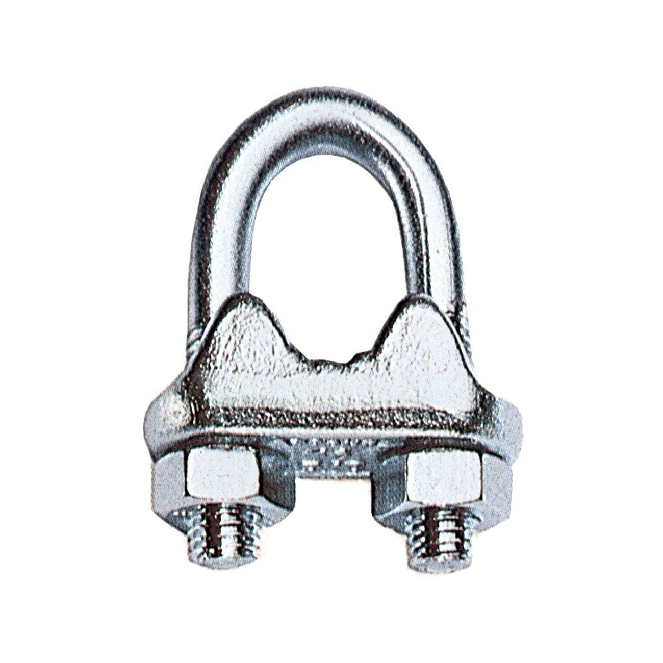 Morsetti x fune acciaio n. 14 export - 25 pz