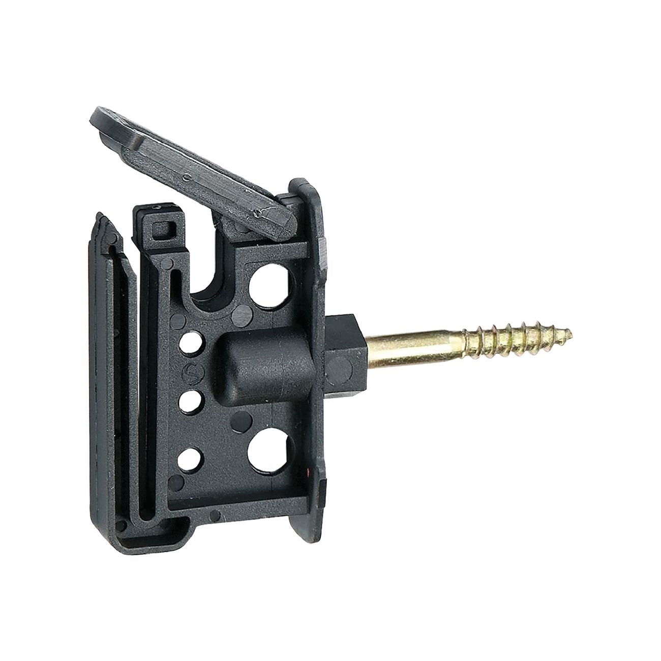 Isolatore per recinti con vite 'maxi tape' con clip - 25 pz