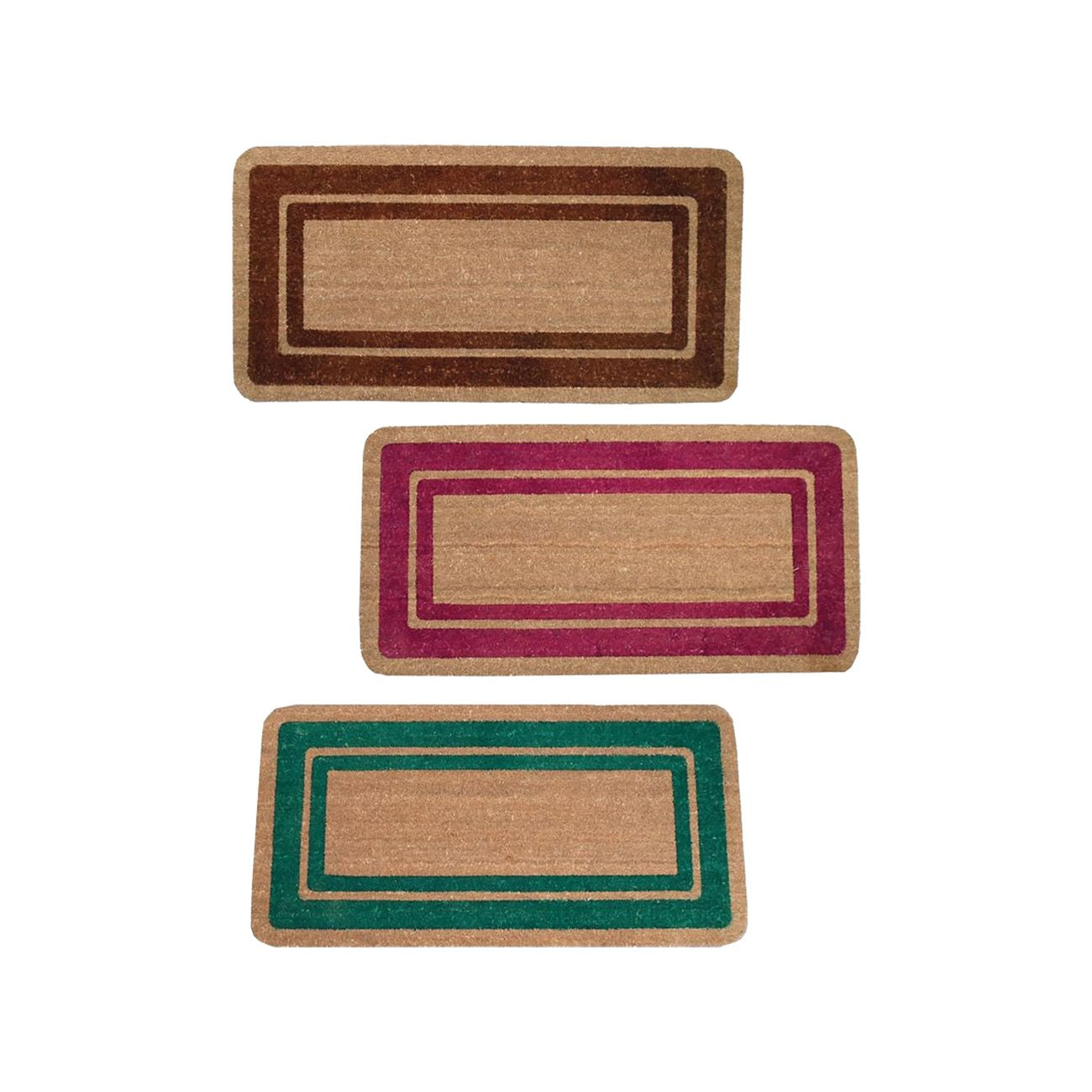 Zerbino 'tropical bordo'