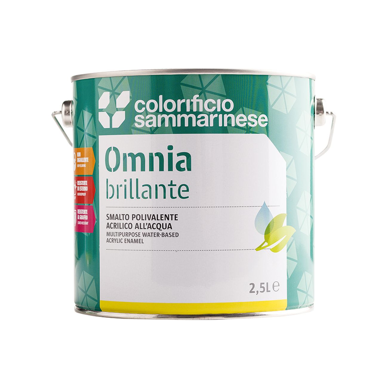 Smalto all'acqua 'omnia'