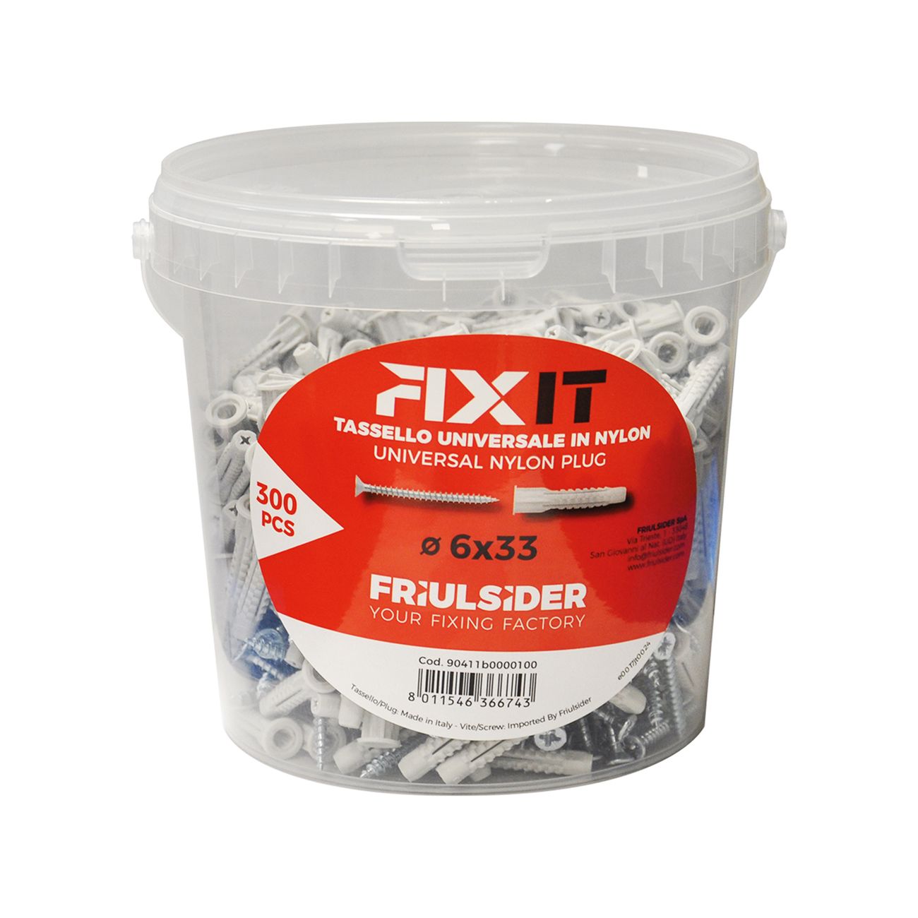 Tassello nylon 'fixit'