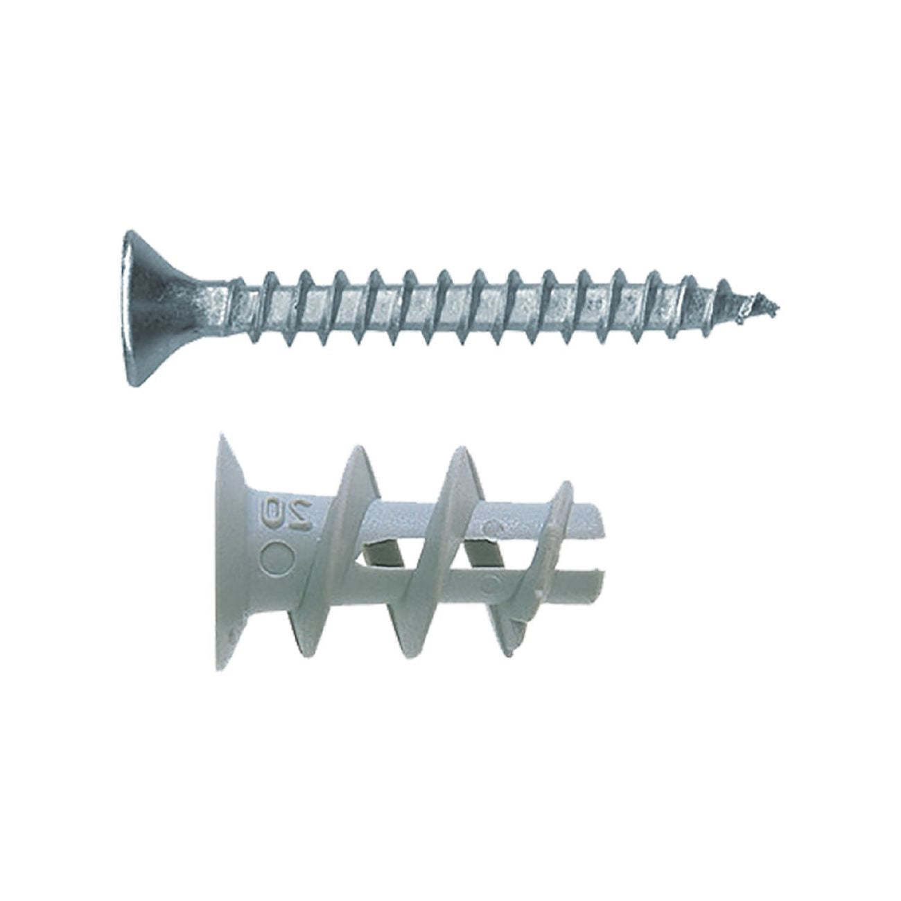 Tassello nylon per cartongesso con vite 'gks' - lunghezza 22 mm - 50 pz