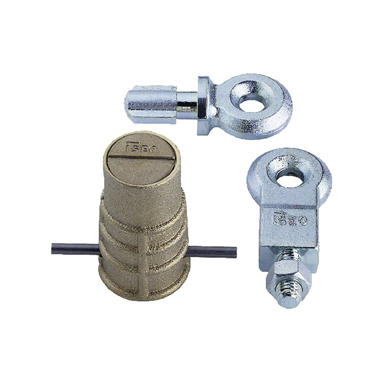 Gruppo occhioli a pavimento per serranda