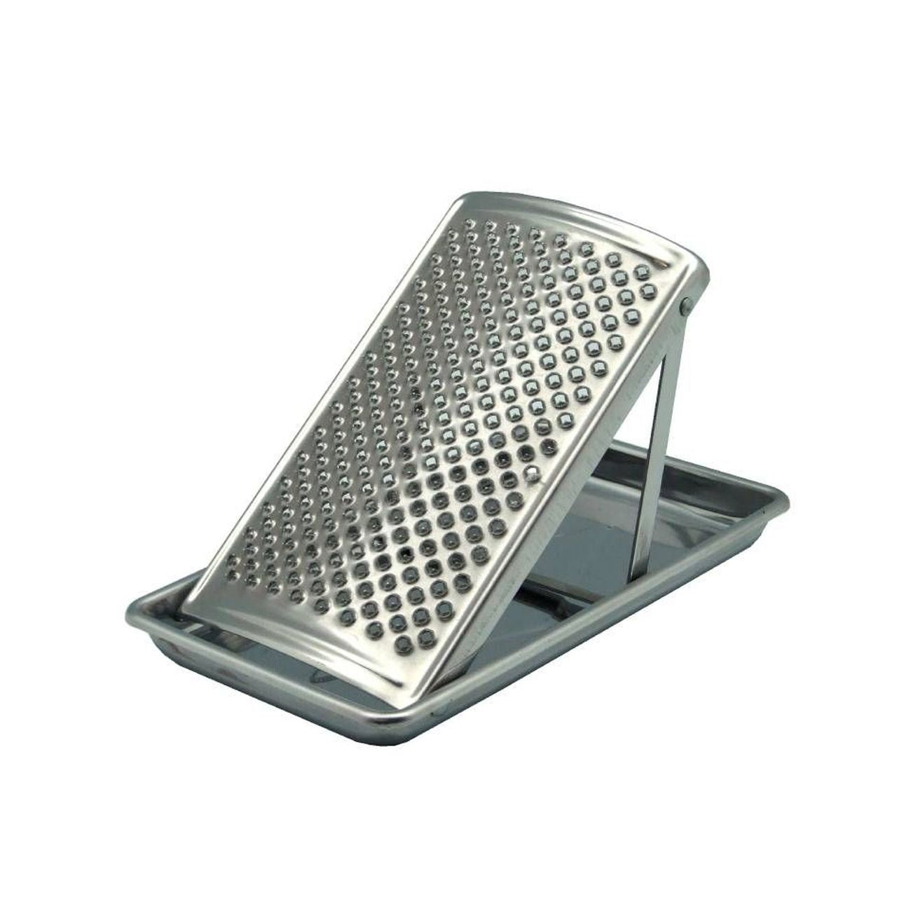 Grattugia Inox C/Raccoglitore.