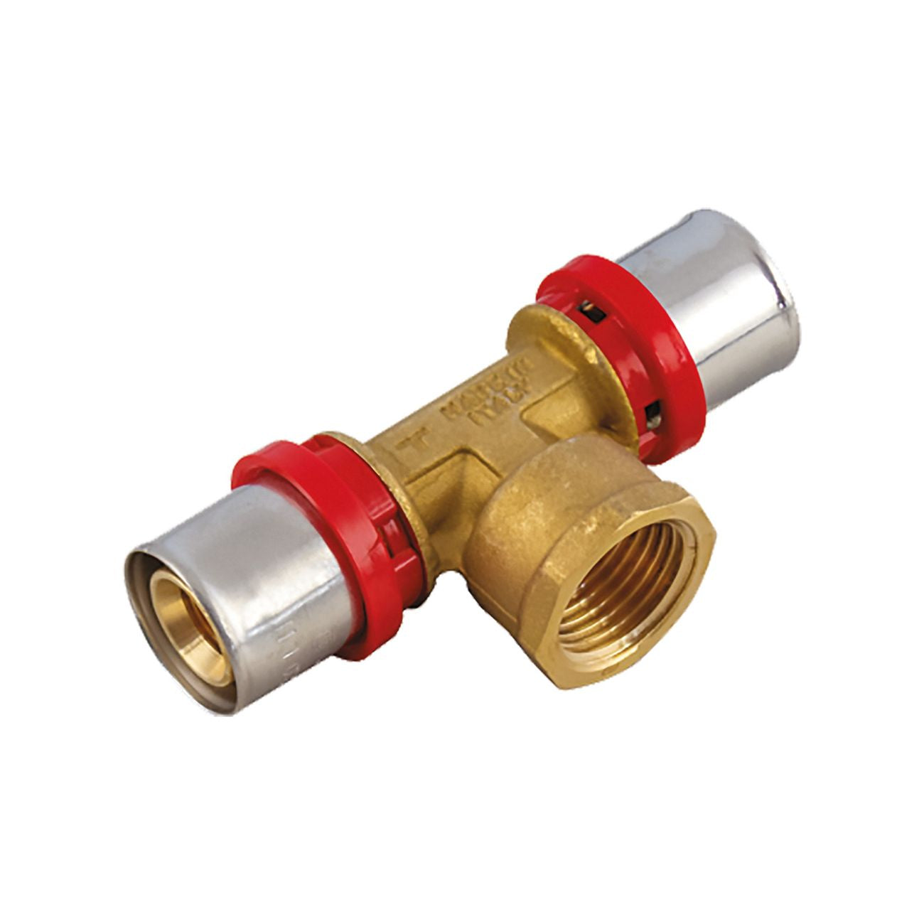 Raccordo a pressare a 't' femmina '1659ct'