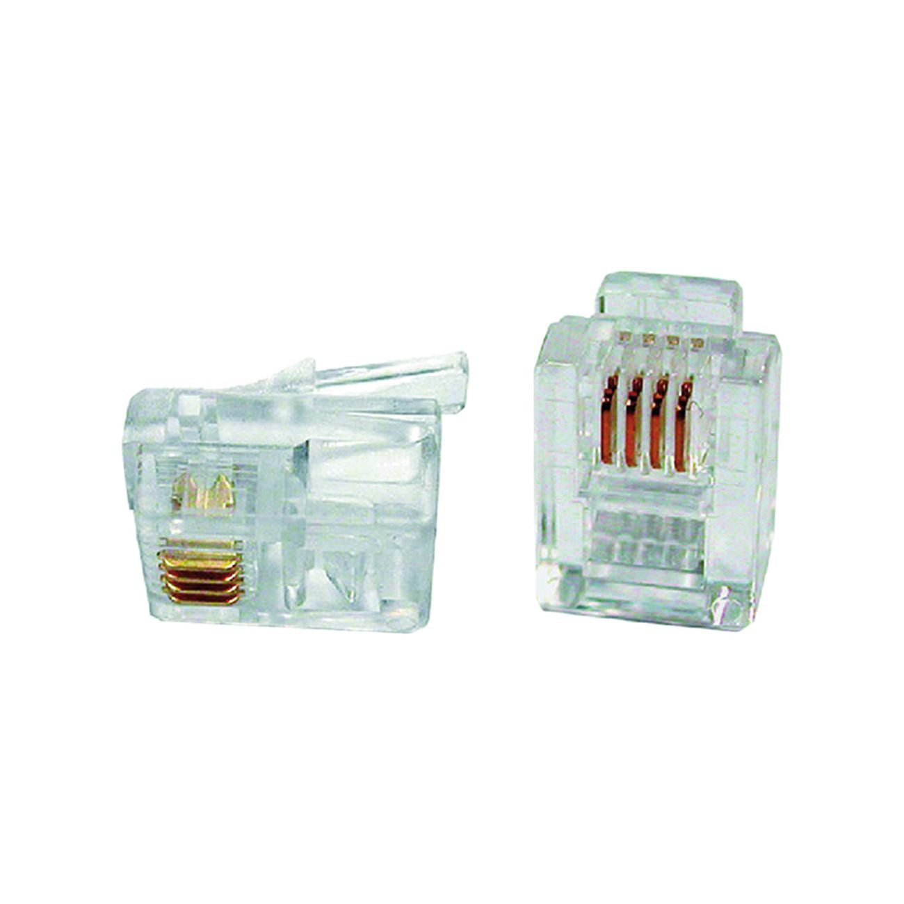 Spina plug passo 4/4 - 100 pz