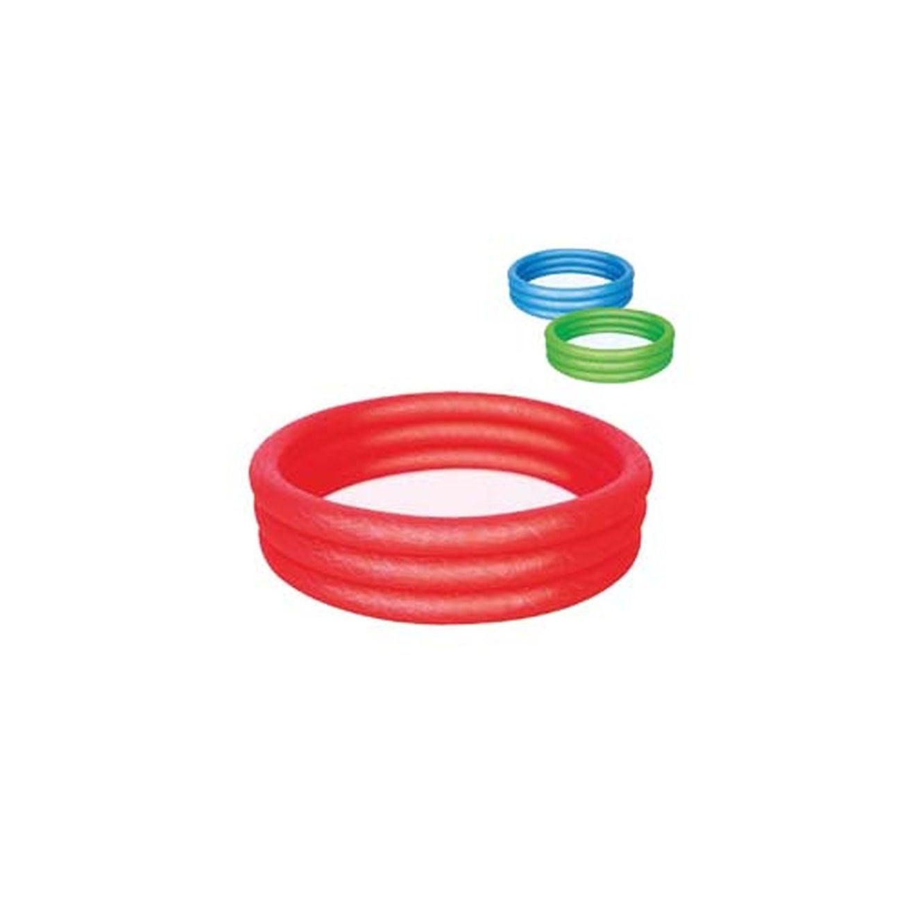 Piscina tinta unita a 3 anelli - +2 anni