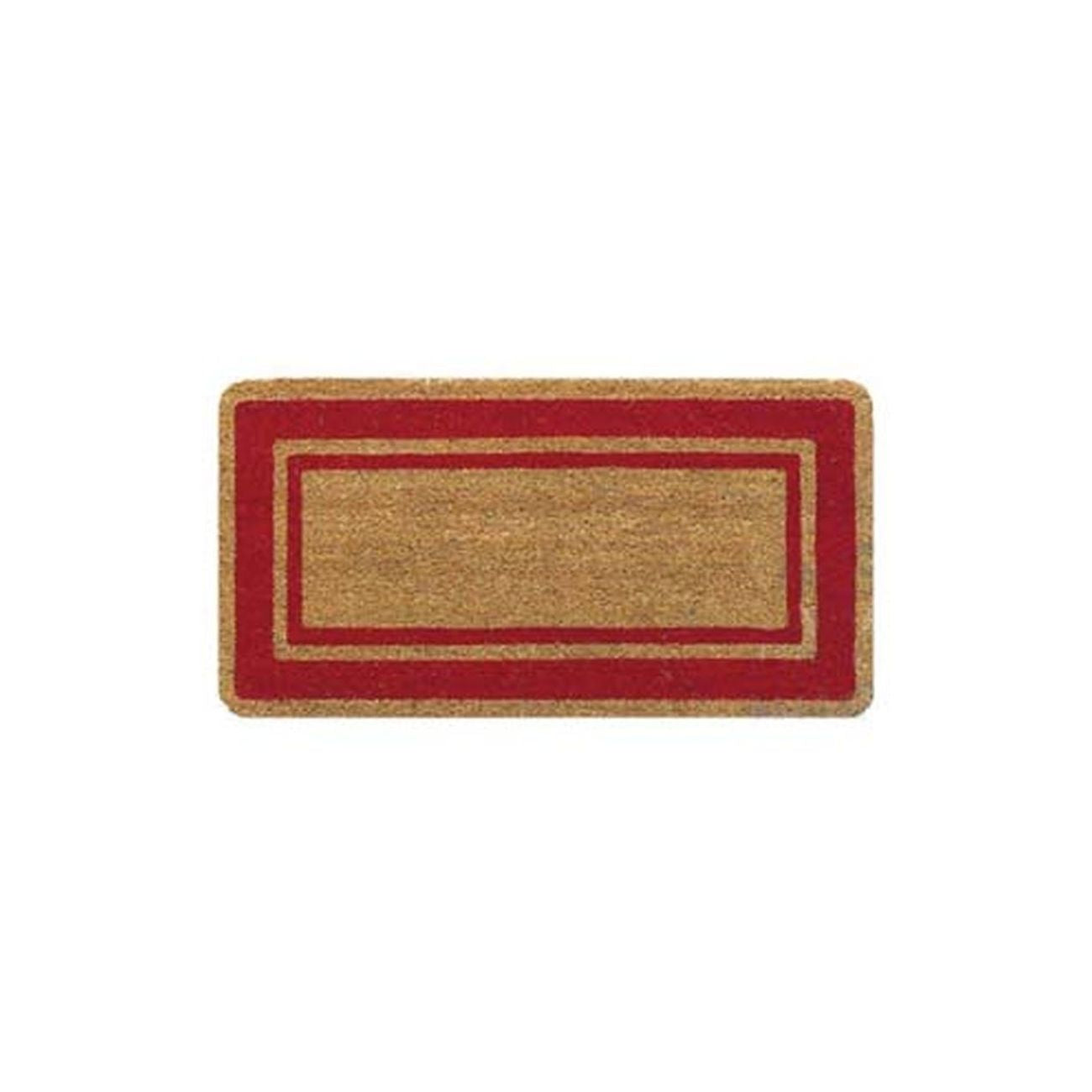 Zerbino super rosso spessore mm.17