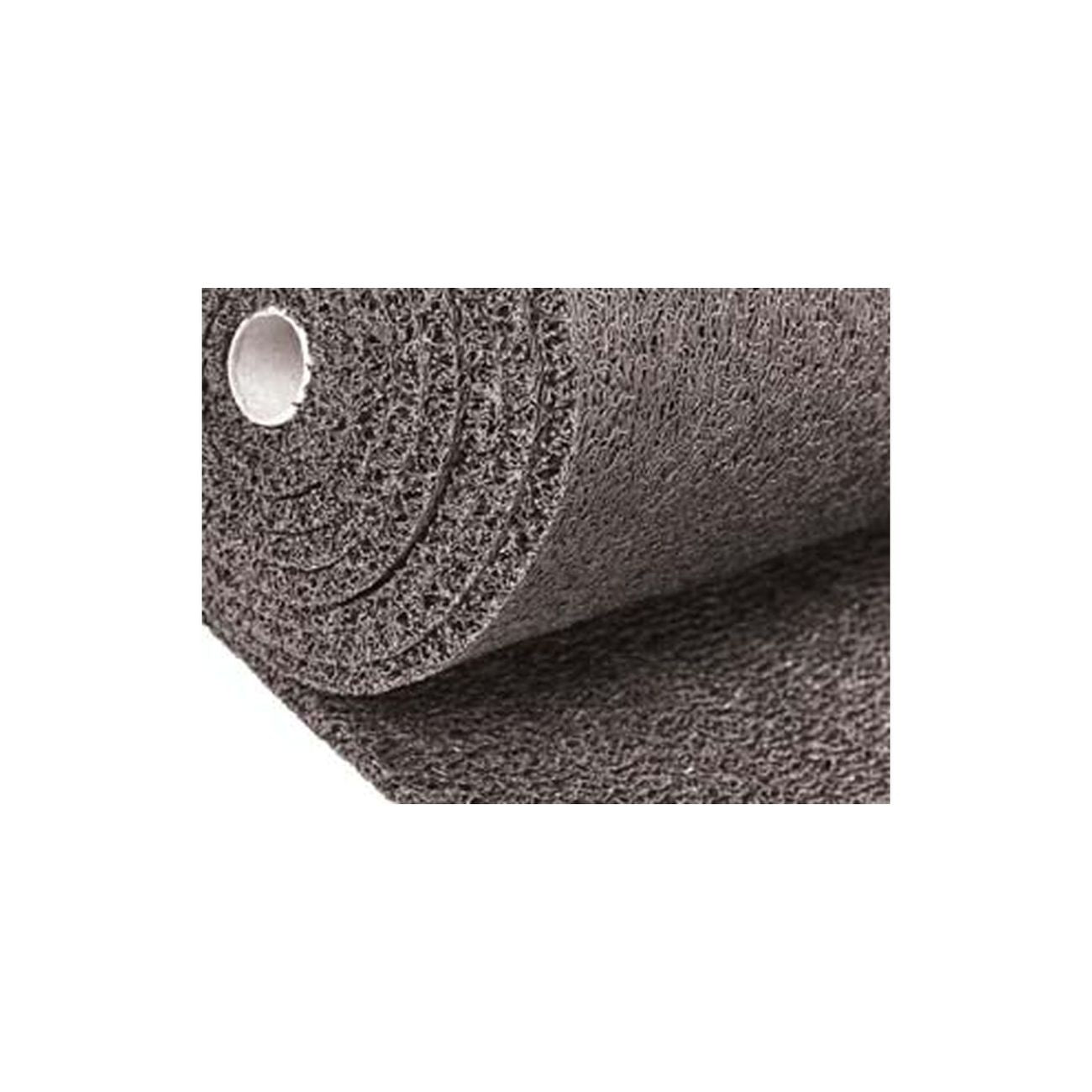 Zerbino entry in rotolo colore grigio spessore mm.15 - cm.120h, spessore mm.15, rotolo da mt.6 - 6 mt