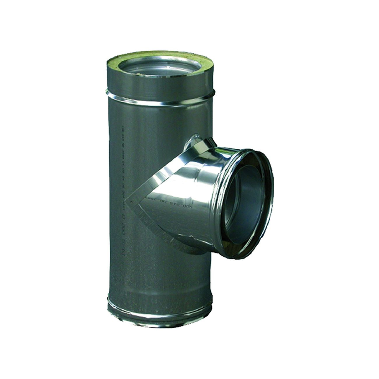 Raccordo doppia parete a T - spessore 5/10 - Aisi 304/316