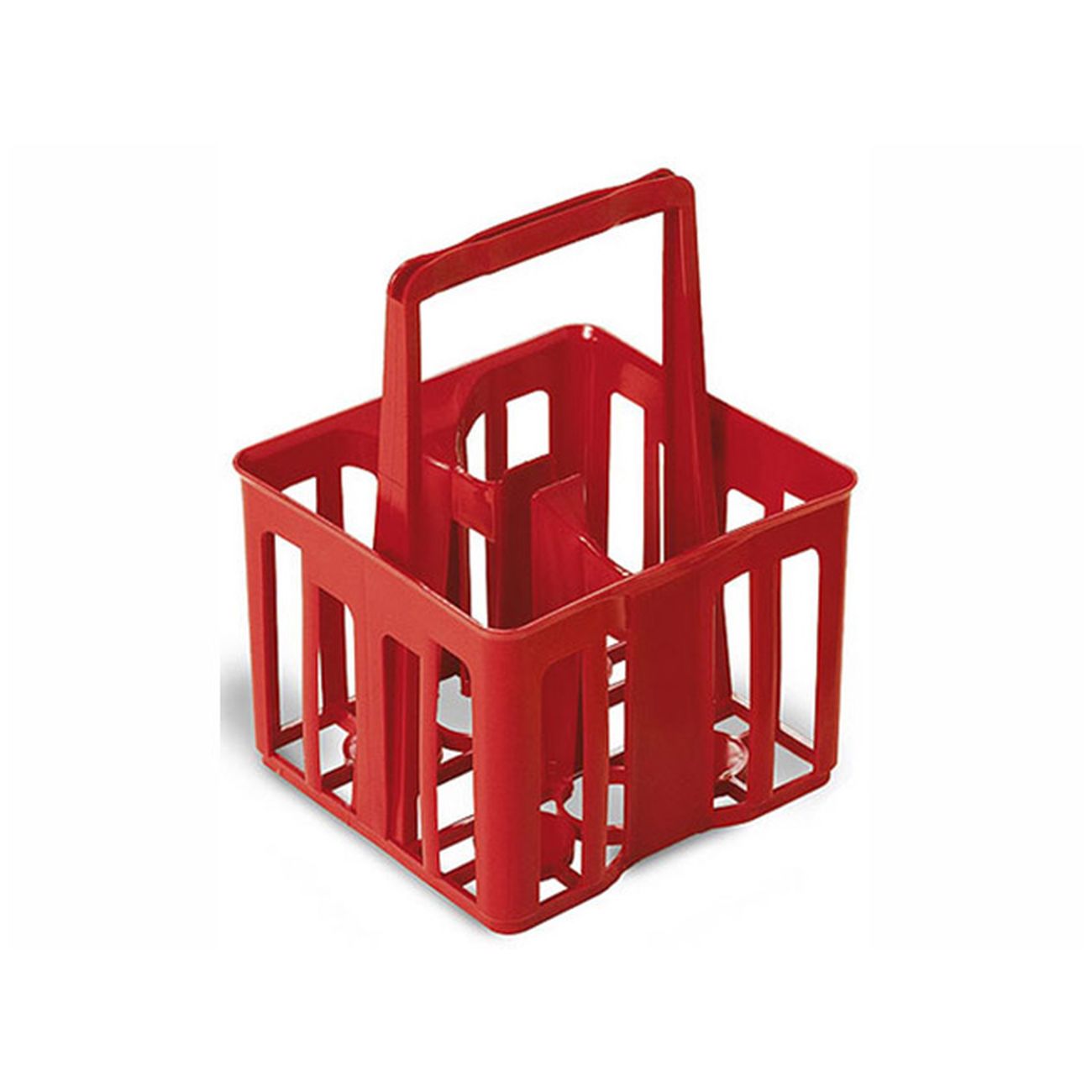 Portabottiglioni 4 Ps.Rosso