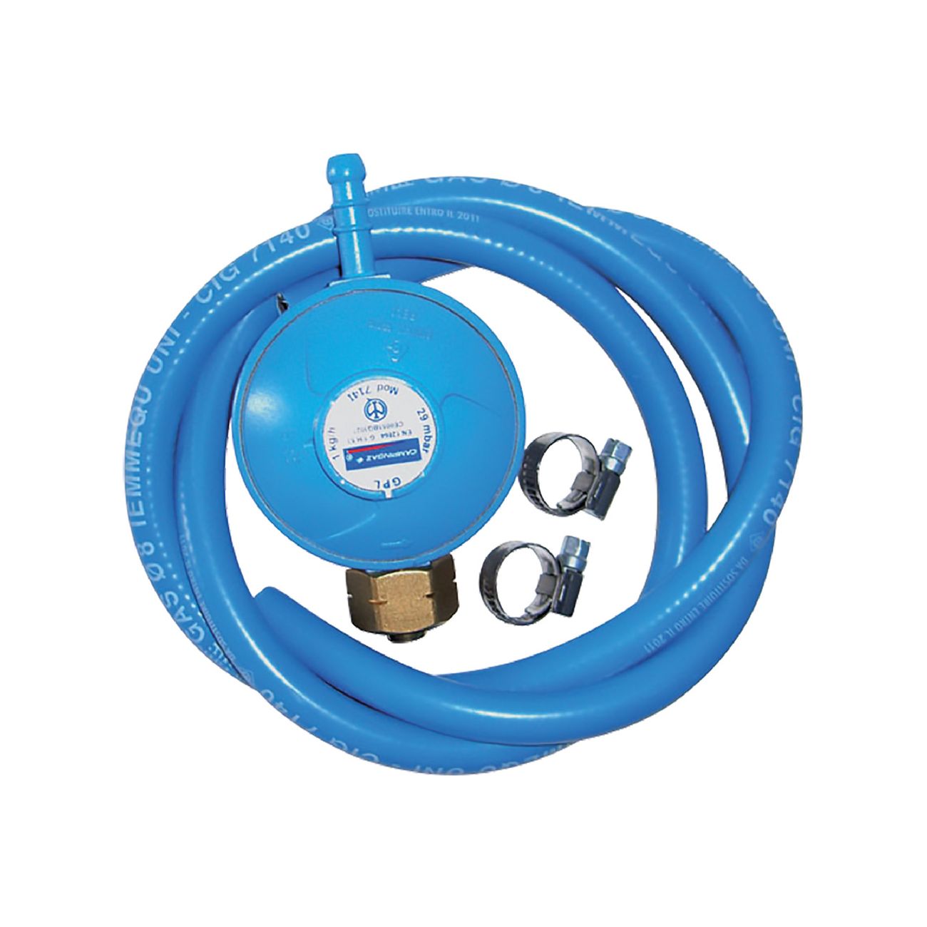 Regolatore gas per barbecue taratura fissa