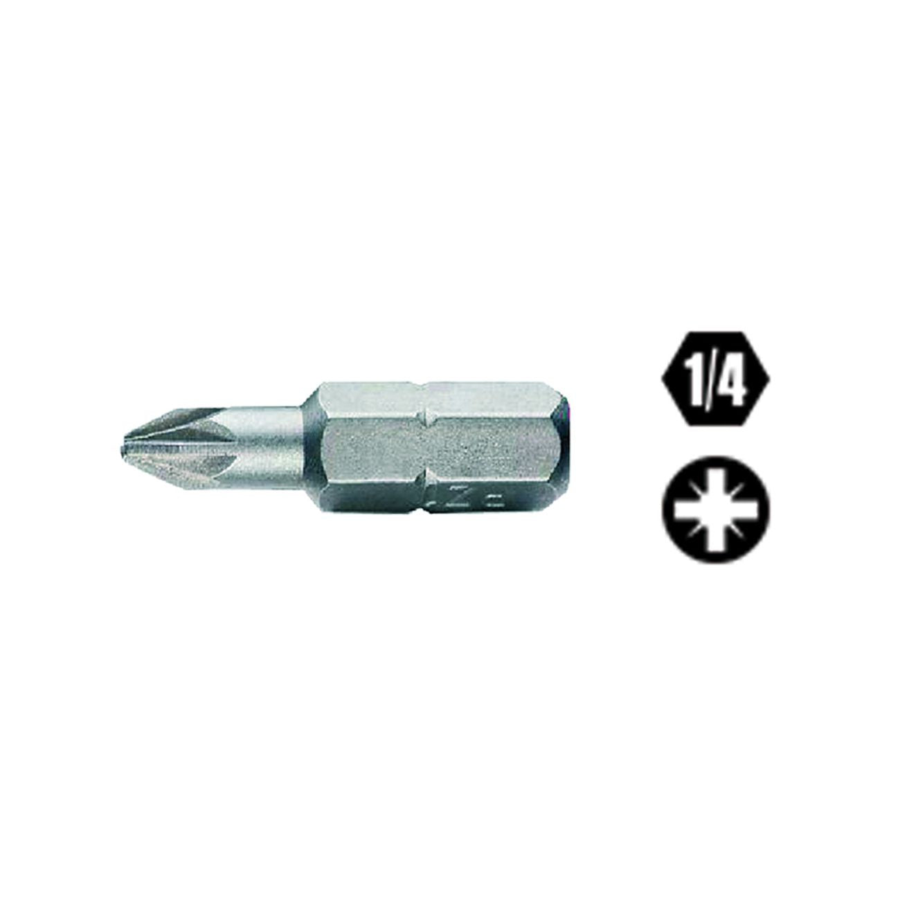 Inserti per avvitatori art. 861 pz/c3 pz 2 mm 25 - cf. 10 pz - 10 pz