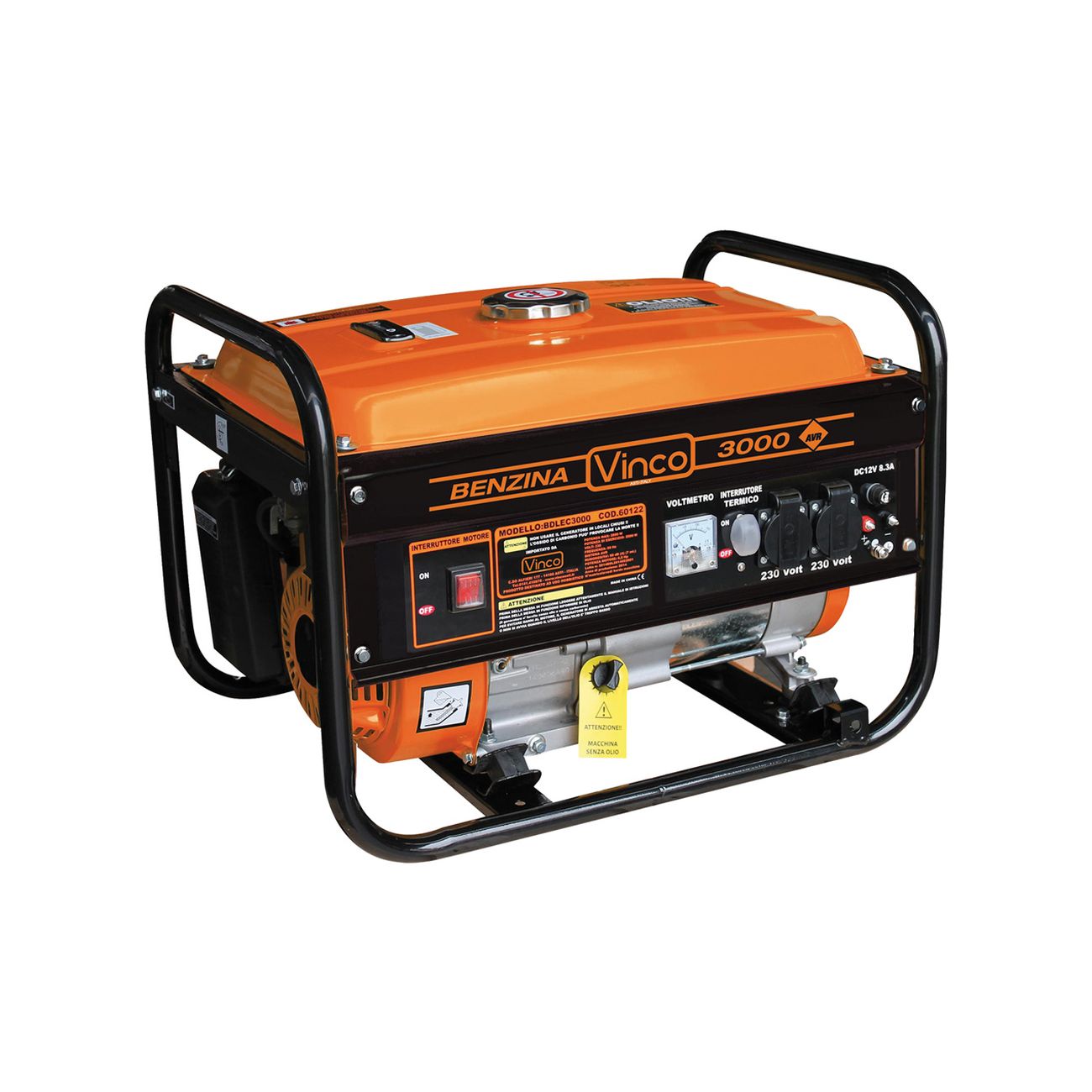 Generatore bdlec3000 - 2,8 kw hp 6,5