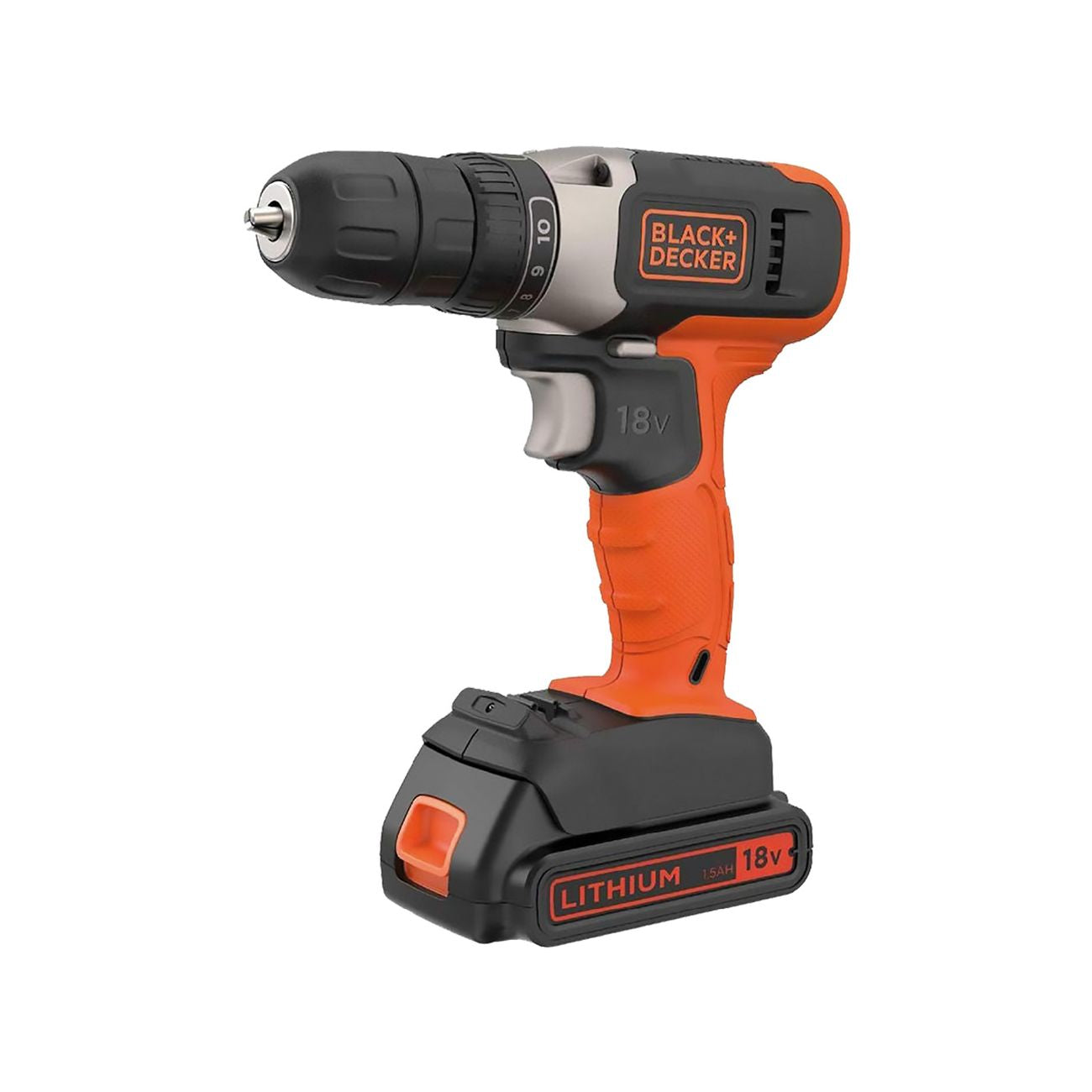 Trapano avvitatore a batteria 'bcd001c1-qw' 18v - 1,5 ah ioni litio