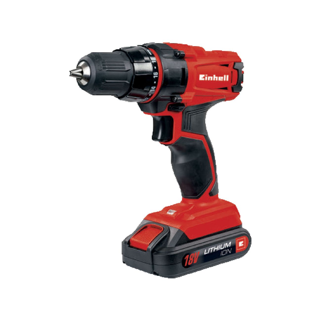 Trapano avvitatore a batteria 'tc-cd 18-2 li' 18v 1500 mah li-ion