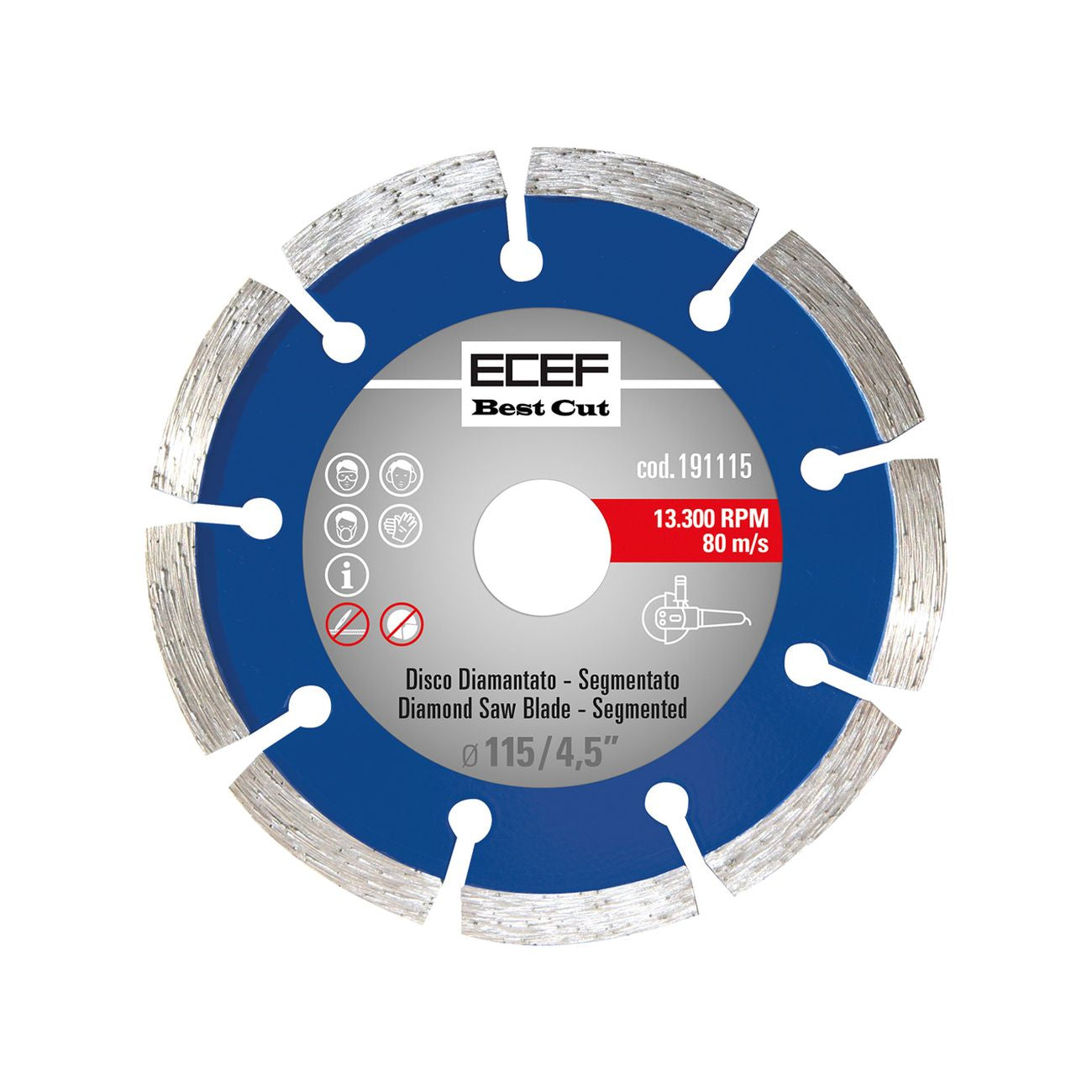 Disco diamantato Ø 115 x 2,0