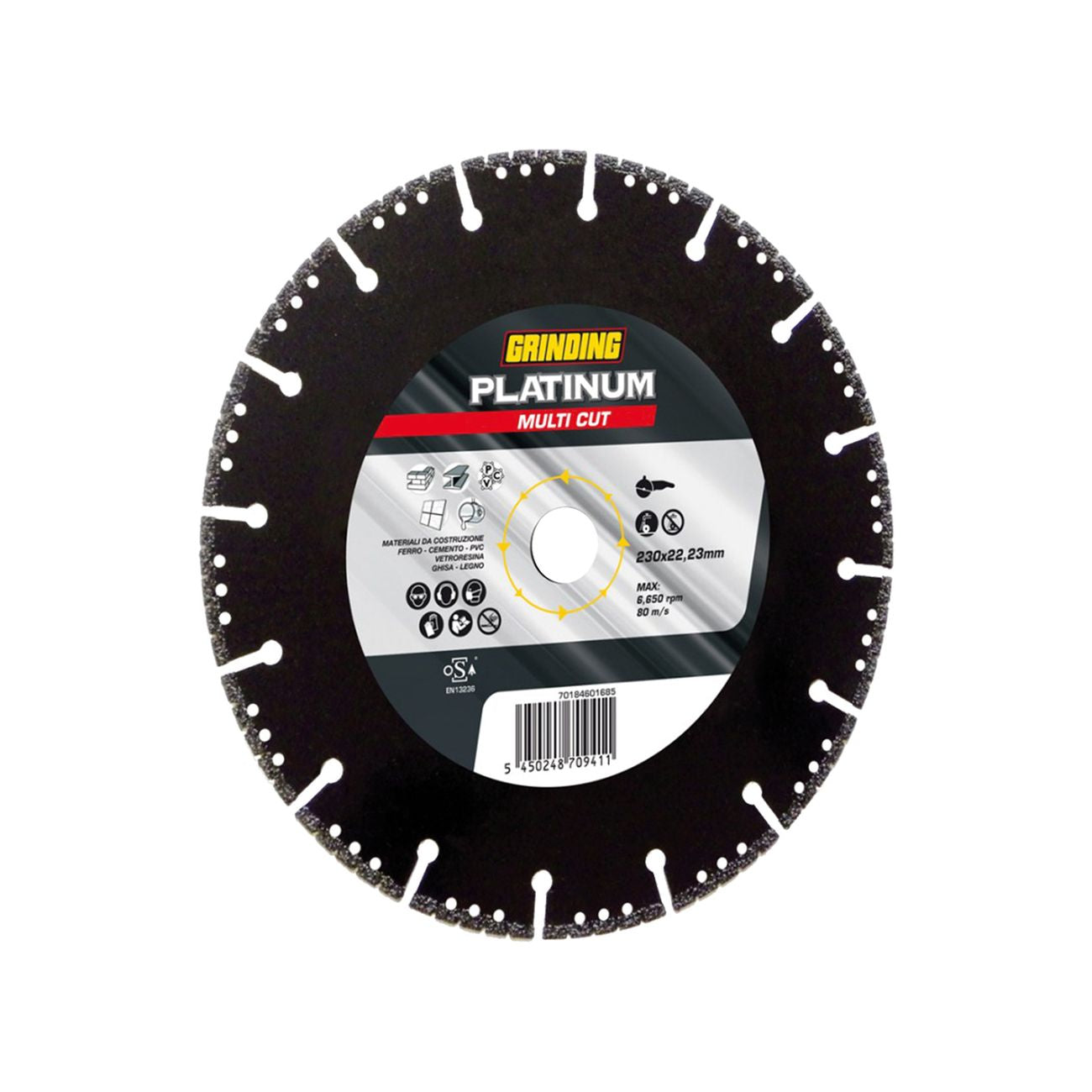 Disco diamantato foro 22 mm