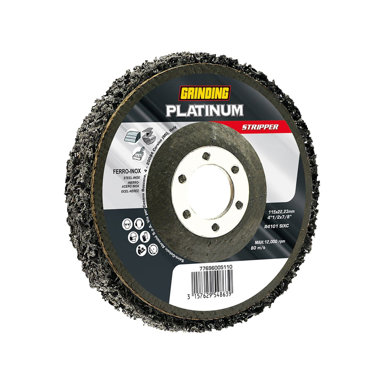 Disco pulitura in nylon Ø 115 - 5 pz