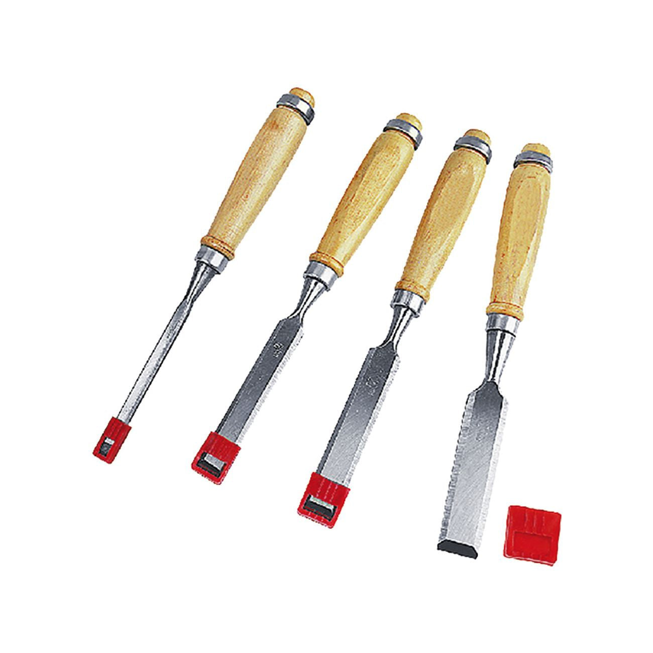 Scalpelli per legno serie 4 pz